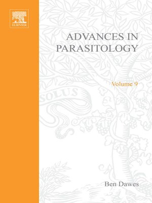 cover image of Advances in Parasitology